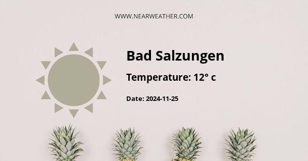 Weather in Bad Salzungen