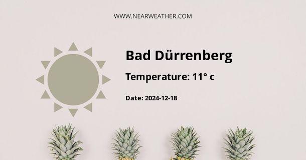 Weather in Bad Dürrenberg