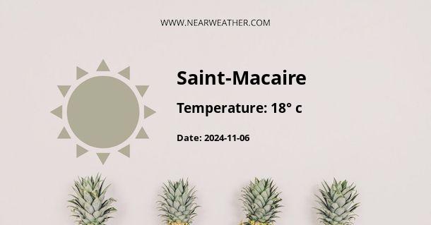 Weather in Saint-Macaire