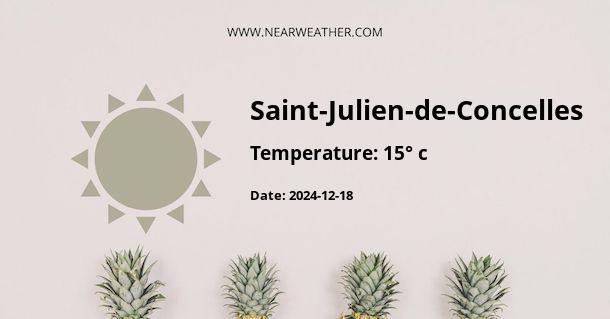 Weather in Saint-Julien-de-Concelles