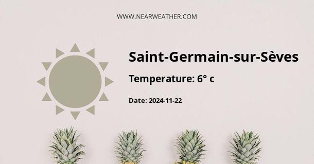 Weather in Saint-Germain-sur-Sèves