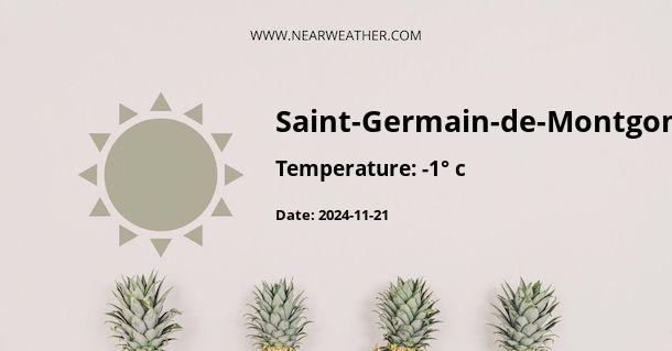 Weather in Saint-Germain-de-Montgommery