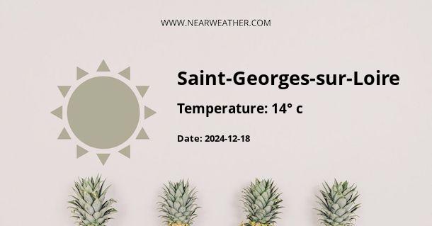 Weather in Saint-Georges-sur-Loire