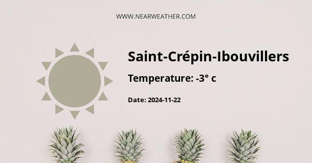 Weather in Saint-Crépin-Ibouvillers