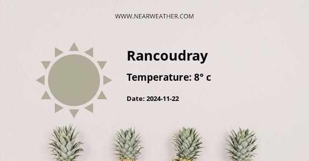 Weather in Rancoudray