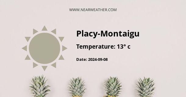 Weather in Placy-Montaigu