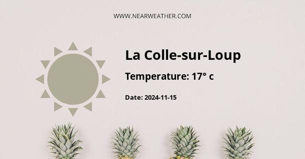 Weather in La Colle-sur-Loup