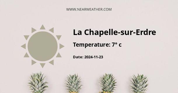 Weather in La Chapelle-sur-Erdre