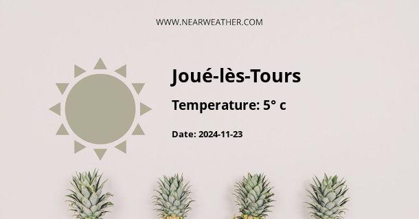 Weather in Joué-lès-Tours