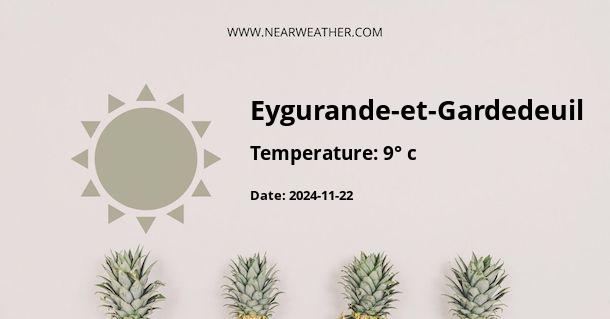 Weather in Eygurande-et-Gardedeuil