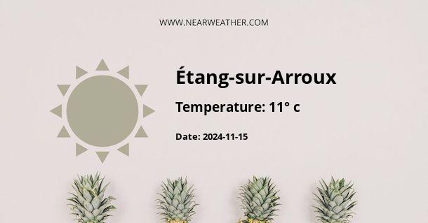 Weather in Étang-sur-Arroux