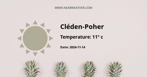 Weather in Cléden-Poher