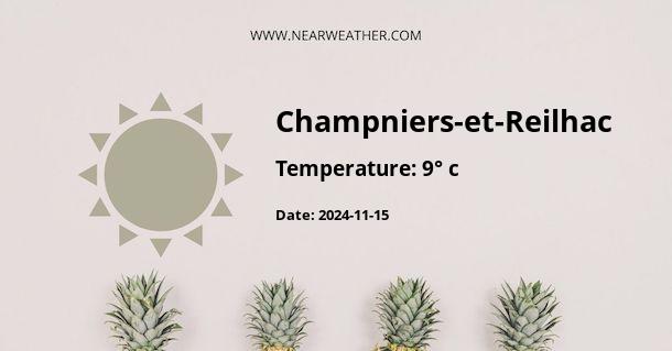 Weather in Champniers-et-Reilhac