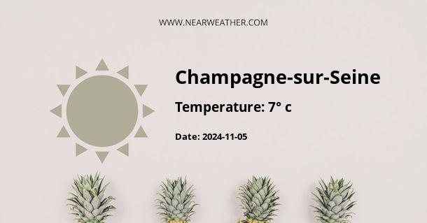 Weather in Champagne-sur-Seine