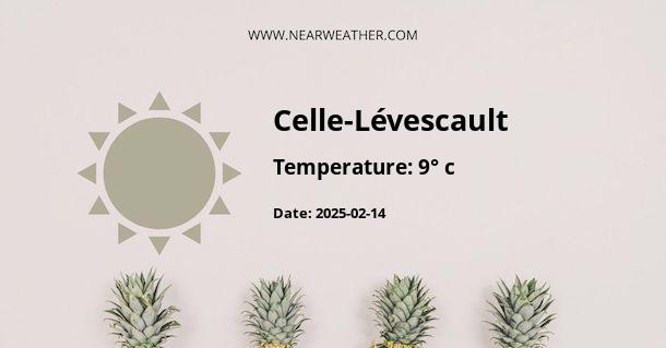 Weather in Celle-Lévescault