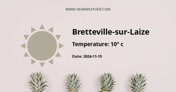 Weather in Bretteville-sur-Laize