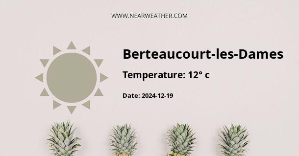 Weather in Berteaucourt-les-Dames