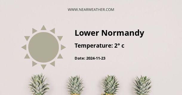 Weather in Lower Normandy