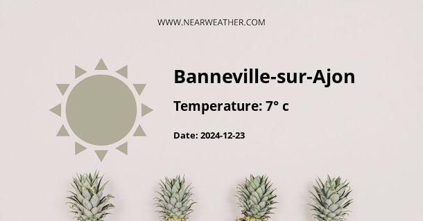 Weather in Banneville-sur-Ajon