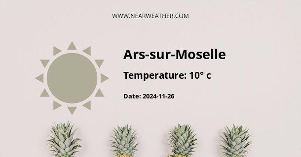 Weather in Ars-sur-Moselle