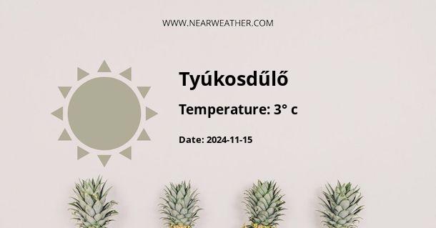 Weather in Tyúkosdűlő