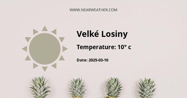 Weather in Velké Losiny