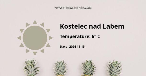 Weather in Kostelec nad Labem