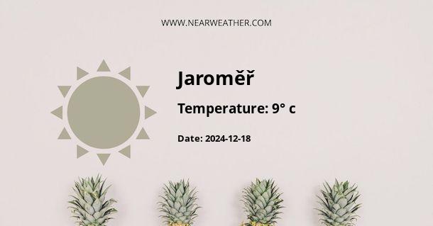 Weather in Jaroměř