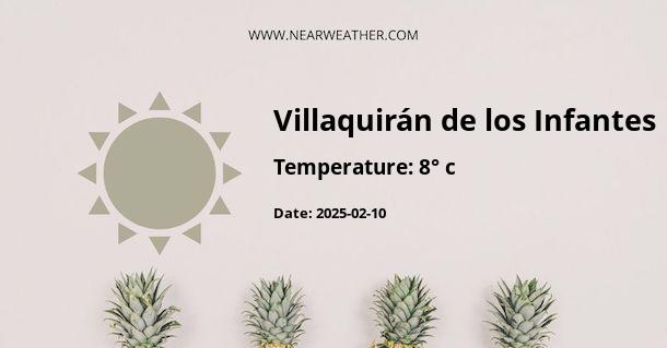 Weather in Villaquirán de los Infantes