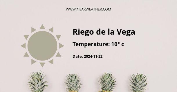 Weather in Riego de la Vega