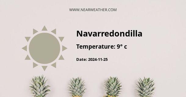 Weather in Navarredondilla