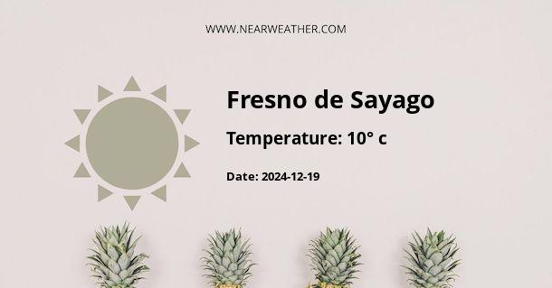 Weather in Fresno de Sayago