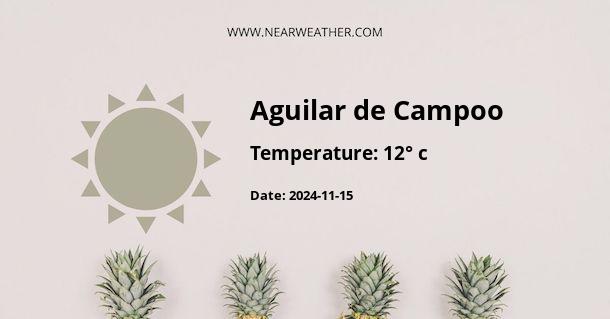 Weather in Aguilar de Campoo