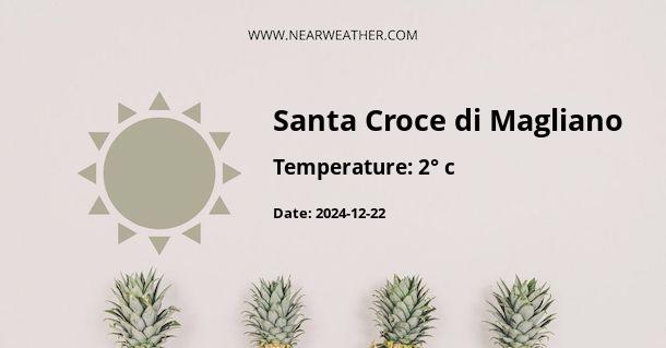 Weather in Santa Croce di Magliano