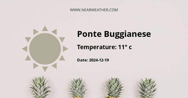 Weather in Ponte Buggianese