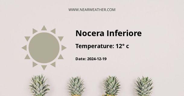 Weather in Nocera Inferiore