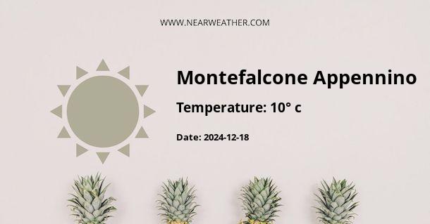 Weather in Montefalcone Appennino