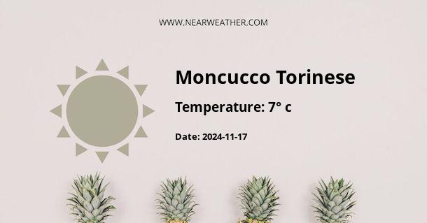 Weather in Moncucco Torinese