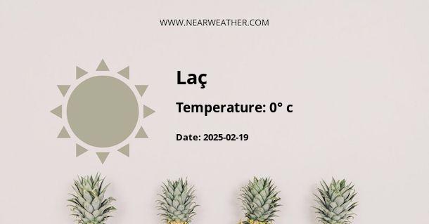 Weather in Laç