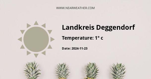 Weather in Landkreis Deggendorf