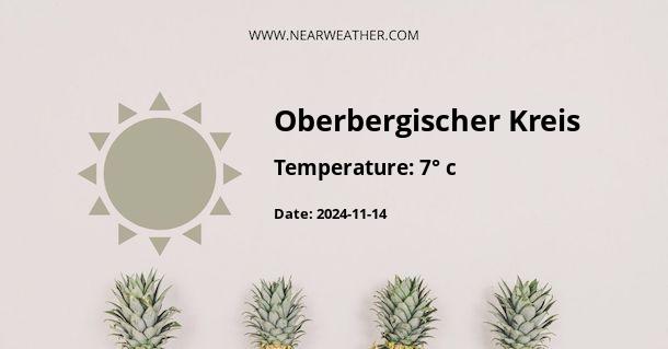 Weather in Oberbergischer Kreis