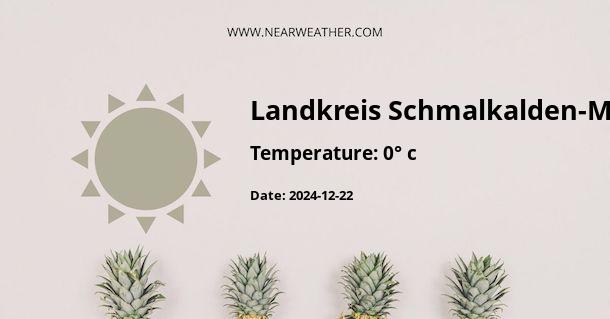 Weather in Landkreis Schmalkalden-Meiningen