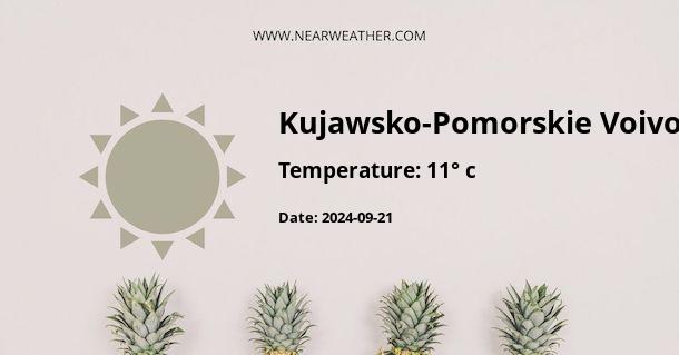 Weather in Kujawsko-Pomorskie Voivodship