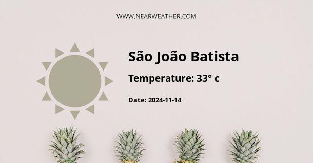 Weather in São João Batista