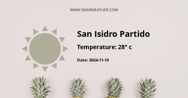 Weather in San Isidro Partido