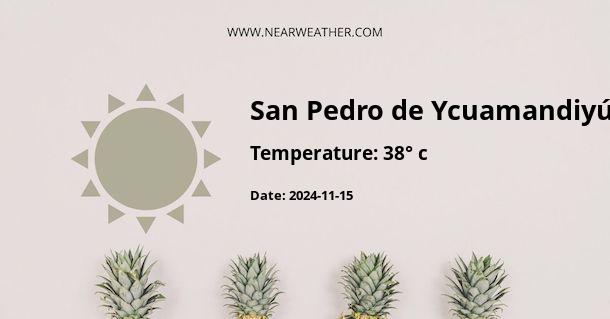 Weather in San Pedro de Ycuamandiyú