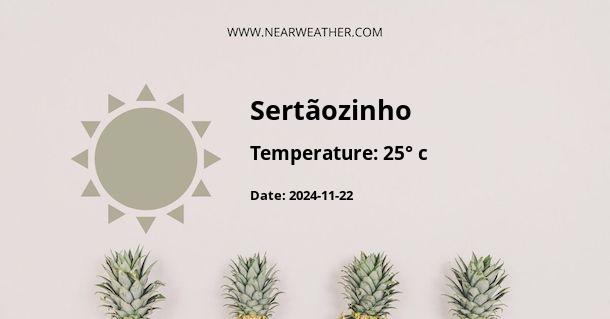 Weather in Sertãozinho