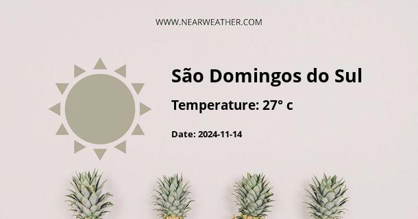 Weather in São Domingos do Sul