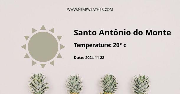 Weather in Santo Antônio do Monte