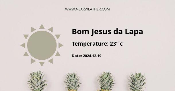 Weather in Bom Jesus da Lapa